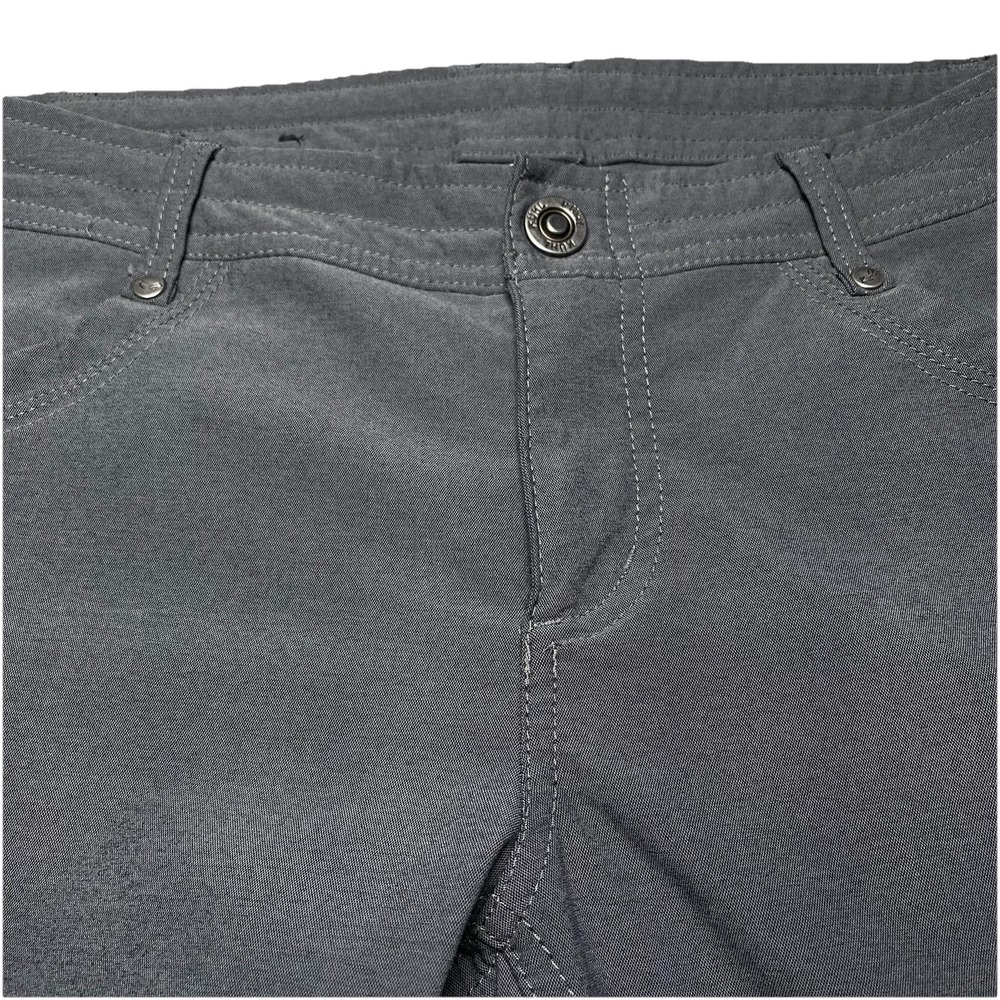 Kuhl Trekr Pants 10 Womens 5 Pocket Cargo Charcoal Gray Gorpcore 6235